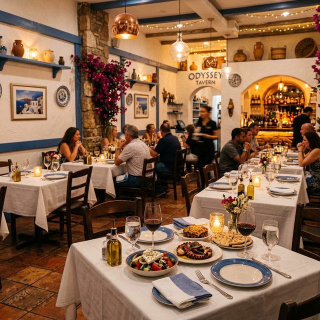 Restaurant Innenraum Homburger Hof